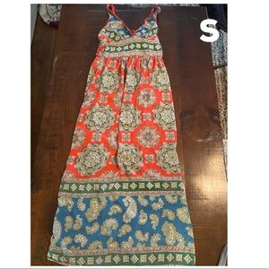 Bohemian maxi dress